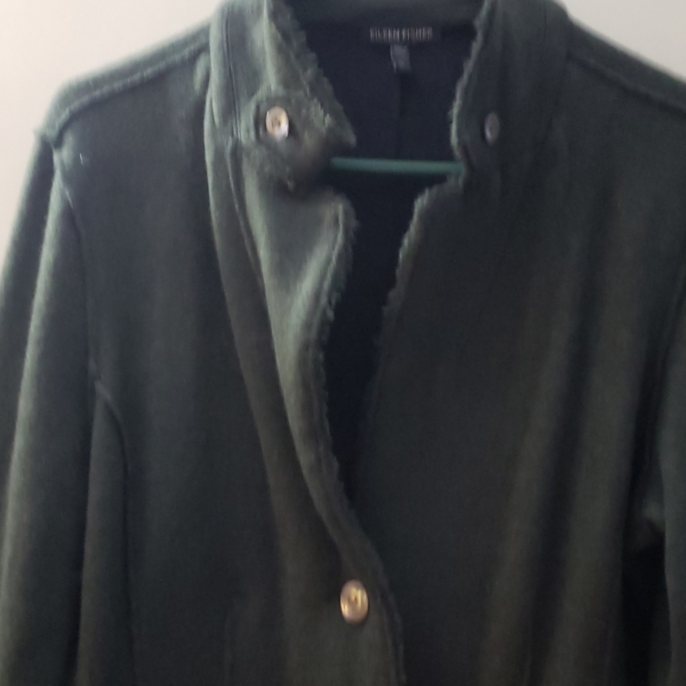Eileen Fisher boiled wool jacket